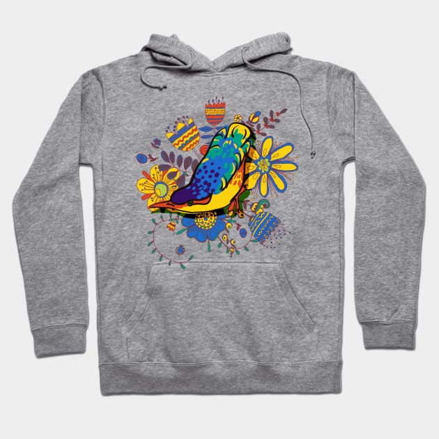 Bird Hoodie by Olga Berlet